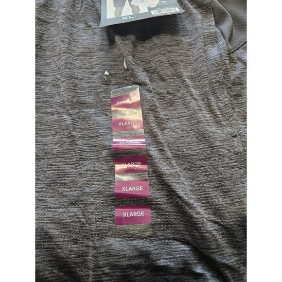 RBX Mens Space Dye Charcoal Shorts Size XL - Picture 2 of 7